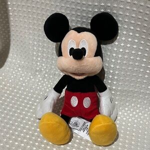 Disney Mickey Mouse Plush - Black, Red, Yellow